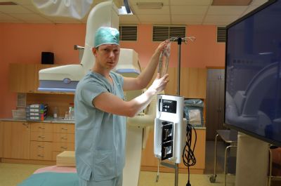 Zachránit dolní končetinu před amputací pomáhá ve Vítkovické nemocnici metoda Jetstream