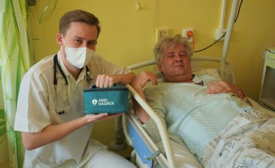 Nemocnice AGEL Ostrava-Vítkovice rozdává radost pacientům na oddělení následné péče v podobě Balíčku pohody