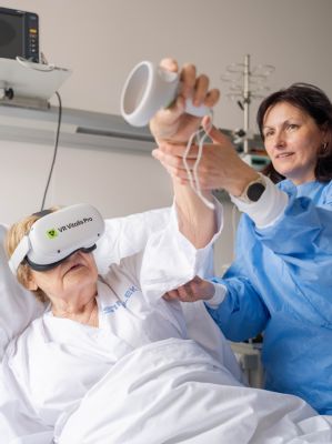Projekt virtuální reality v sedmi nemocnicích skupiny AGEL
